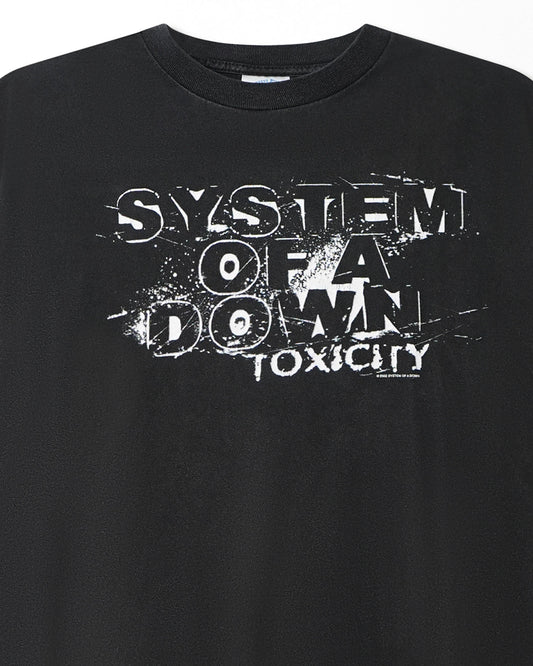 TENNESSEE RIVER "SYSTEM OF A DOWN" BLACK T-SHIRT