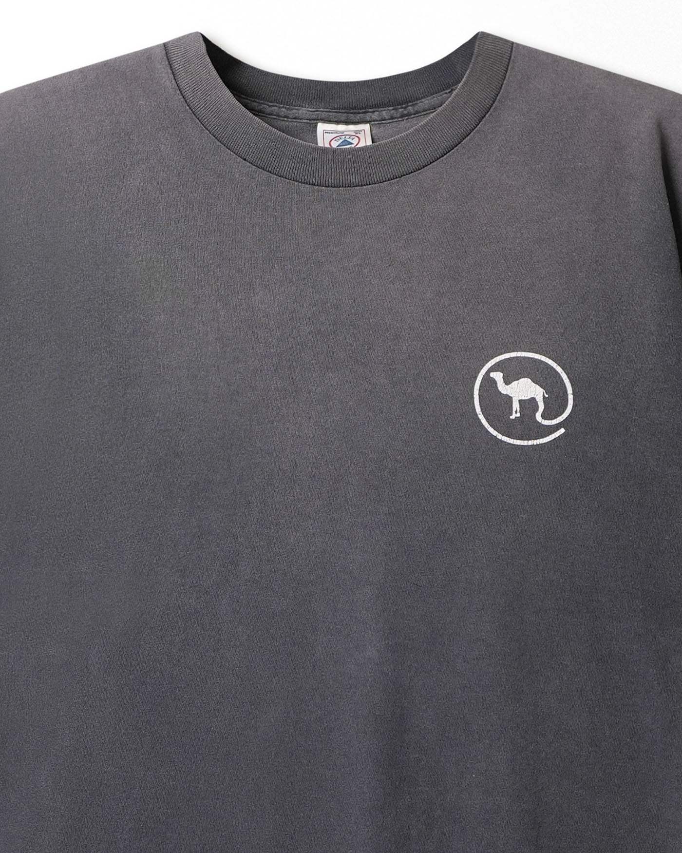 DELTA "CAMEL" BLACK FADED T-SHIRT