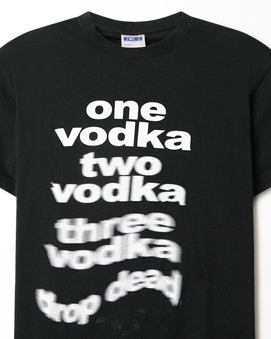 SOLS “ONE VODKA TWO VODKA THREE VODKA” BLACK T-SHIRT