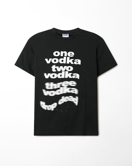 SOLS “ONE VODKA TWO VODKA THREE VODKA” BLACK T-SHIRT