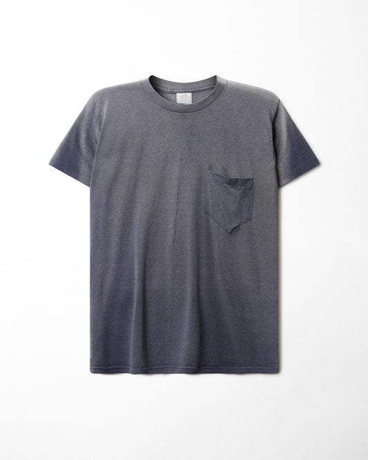 FADED BLUE POCKET T-SHIRT