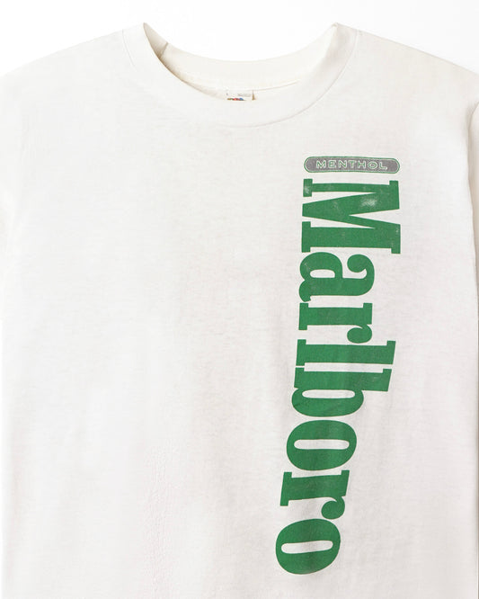 FRUIT OF THE LOOM "MARLBORO MENTHOL" WHITE T-SHIRT