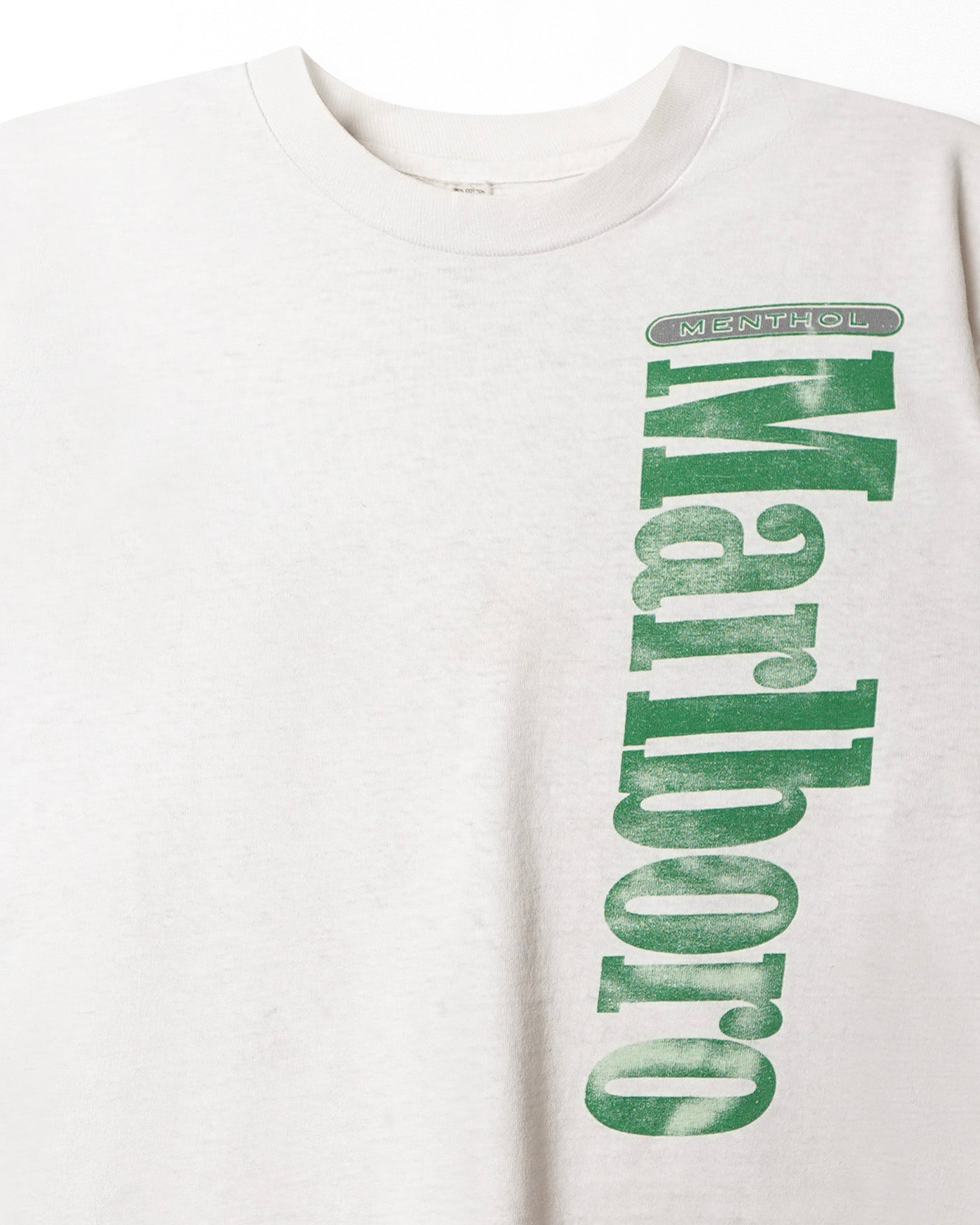 FRUIT OF THE LOOM "MARLBORO MENTHOL" WHITE T-SHIRT