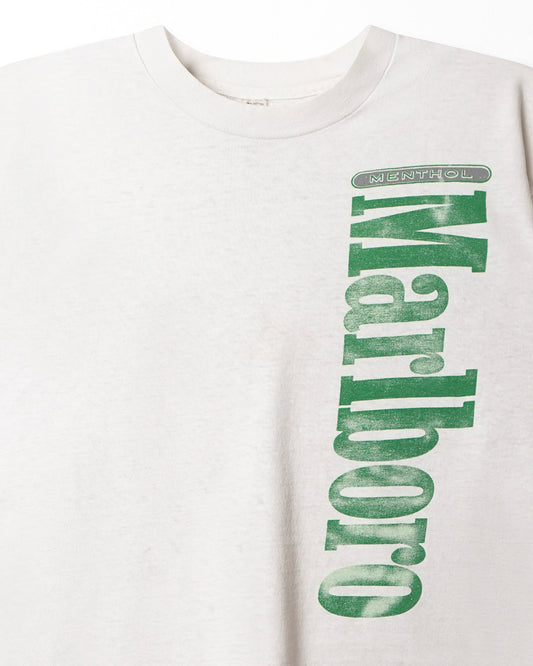 FRUIT OF THE LOOM "MARLBORO MENTHOL" WHITE T-SHIRT