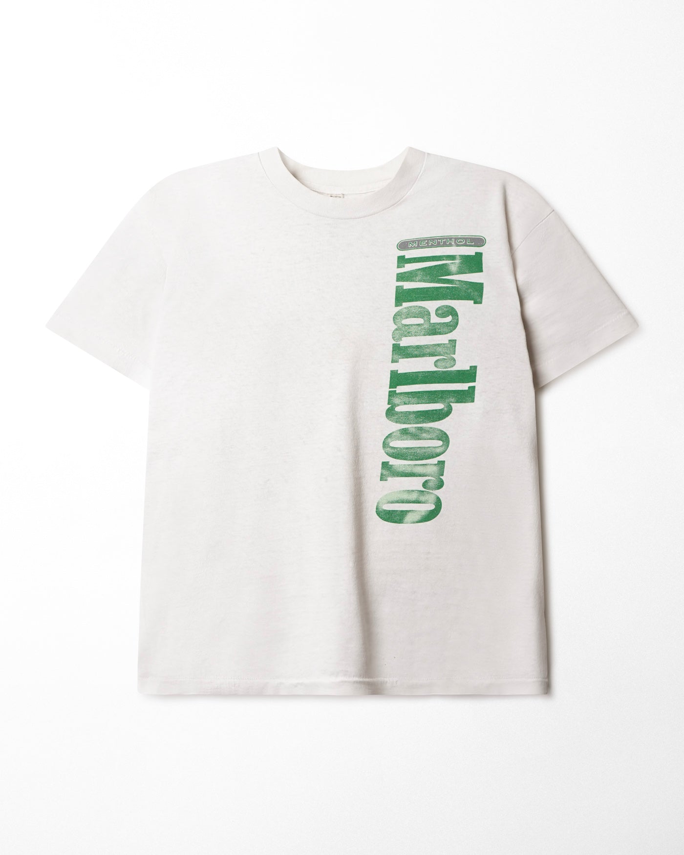 FRUIT OF THE LOOM "MARLBORO MENTHOL" WHITE T-SHIRT