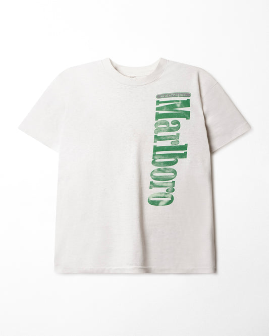 FRUIT OF THE LOOM "MARLBORO MENTHOL" WHITE T-SHIRT
