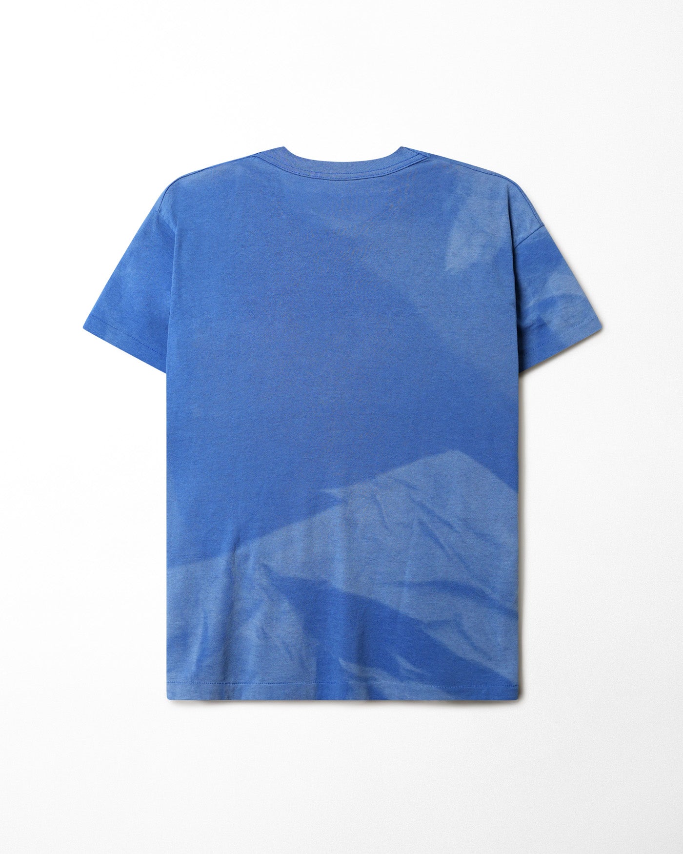 FRUIT OF THE LOOM BLUE FADED POCKET T-SHIRT