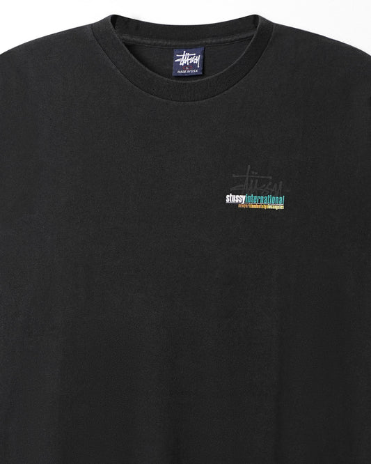 STUSSY “WORLDWIDE” BLACK T-SHIRT