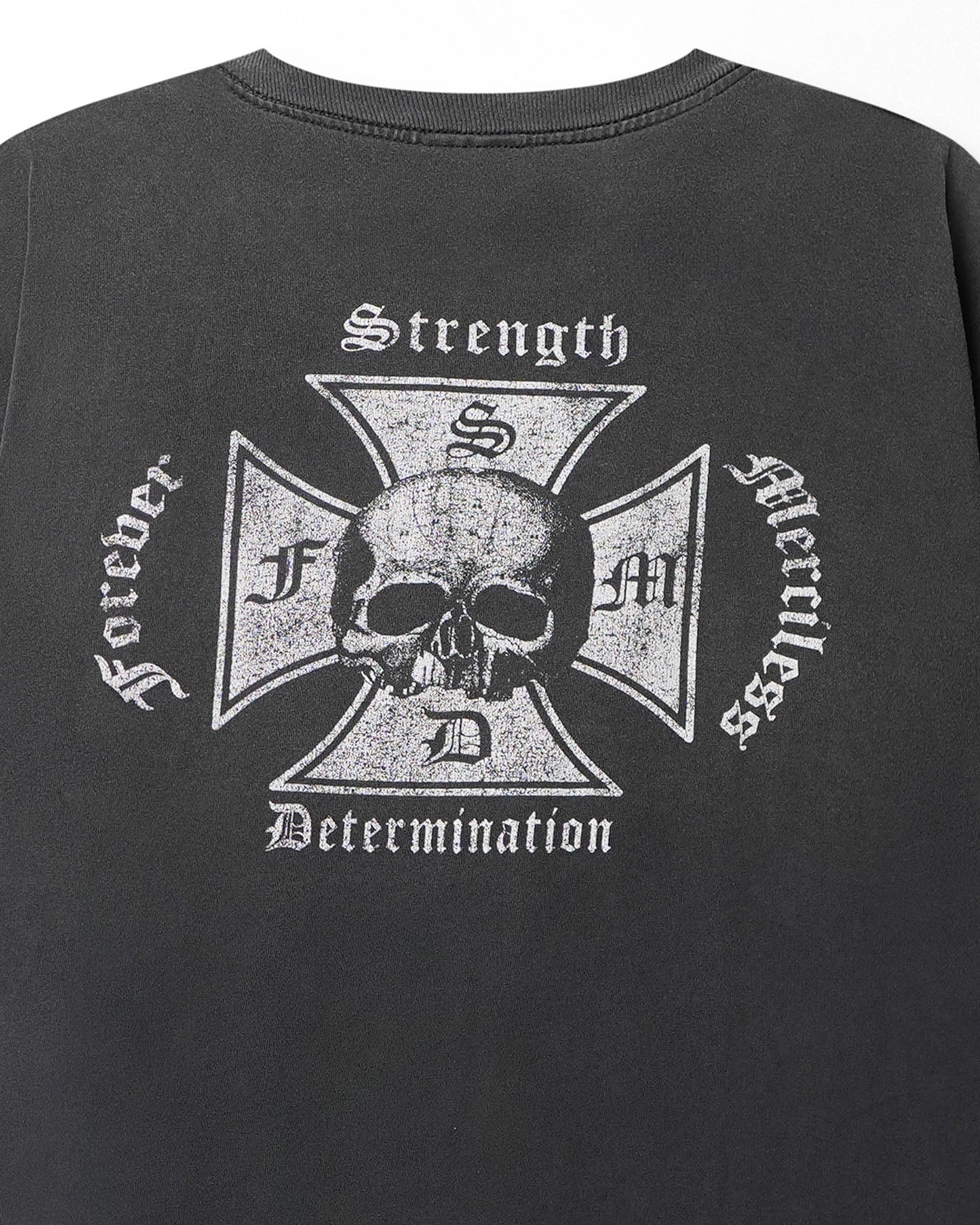 GILDAN "BLACK LABEL SOCIETY" FADED GREY T-SHIRT