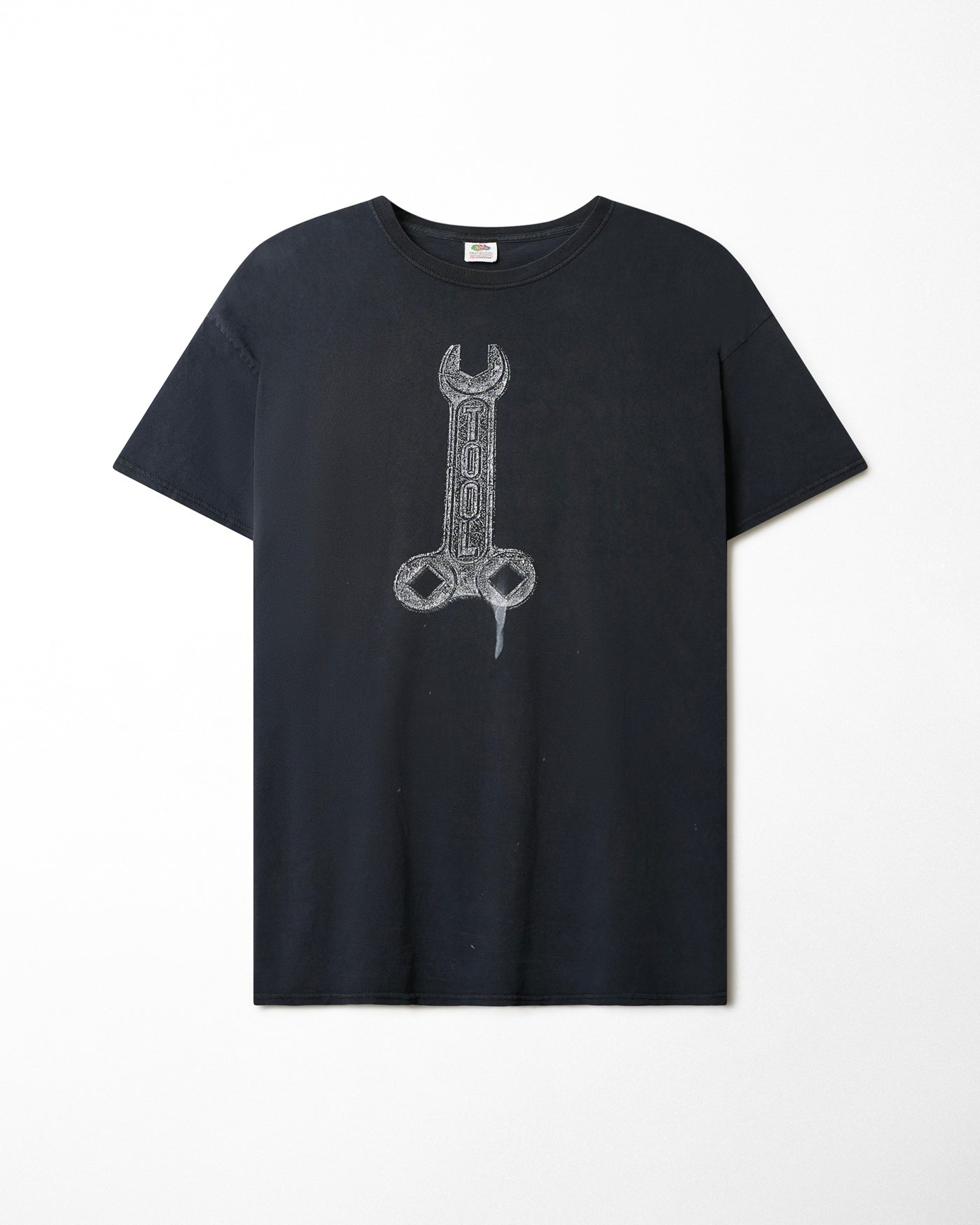 FRUIT OF THE LOOM "TOOL" BLUE FADED T-SHIRT