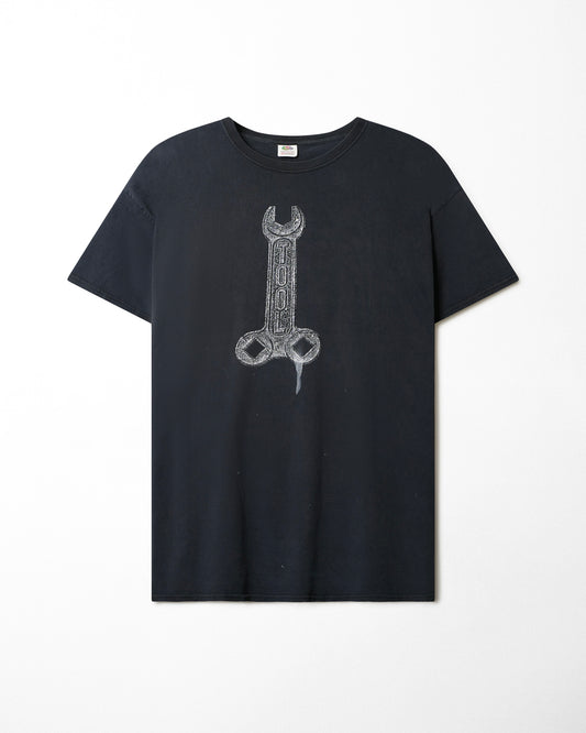 FRUIT OF THE LOOM "TOOL" BLUE FADED T-SHIRT