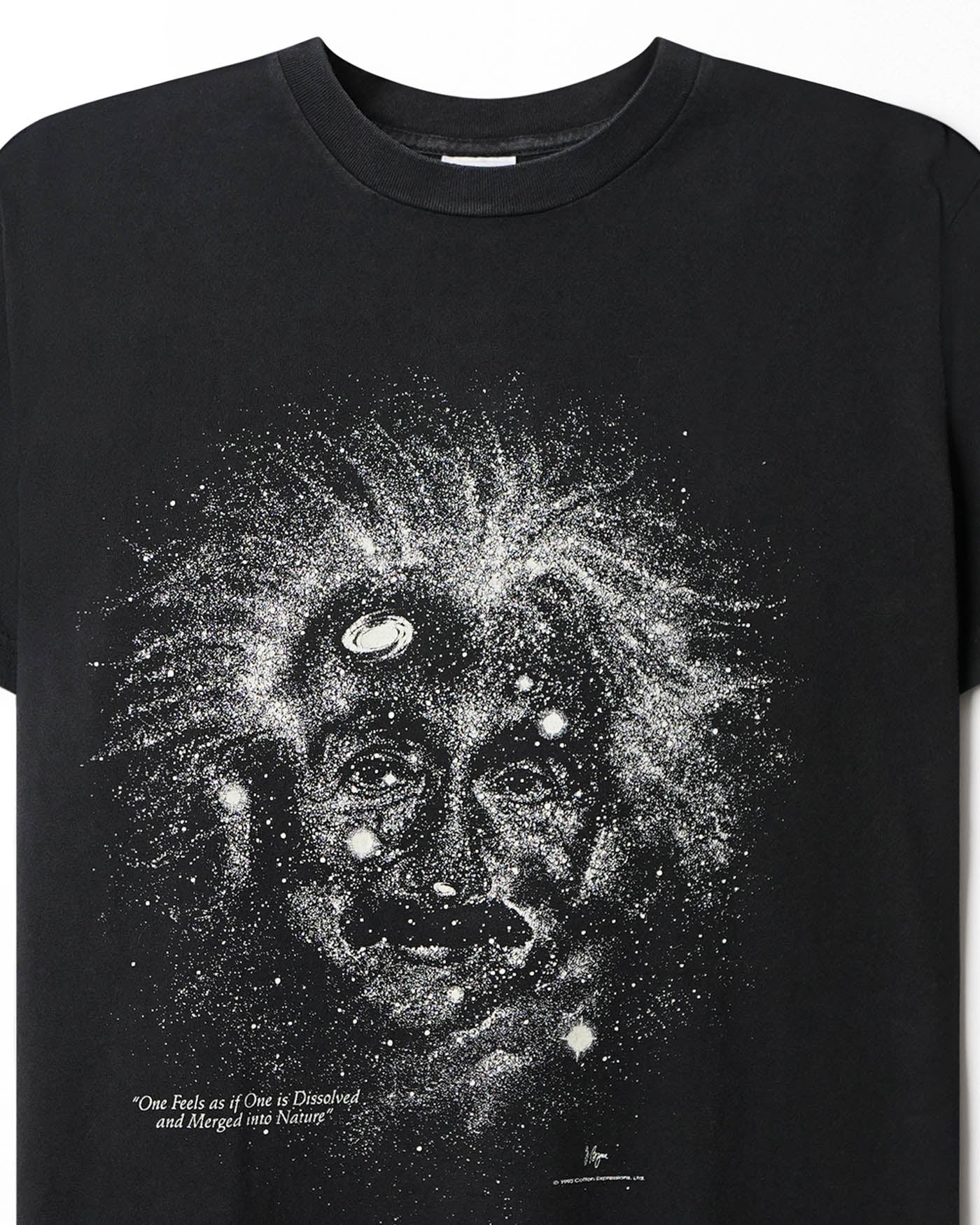 SMITHSONIAN INSTITUTION "EINSTEIN" BLACK T-SHIRT
