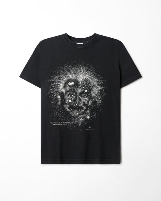 SMITHSONIAN INSTITUTION "EINSTEIN" BLACK T-SHIRT