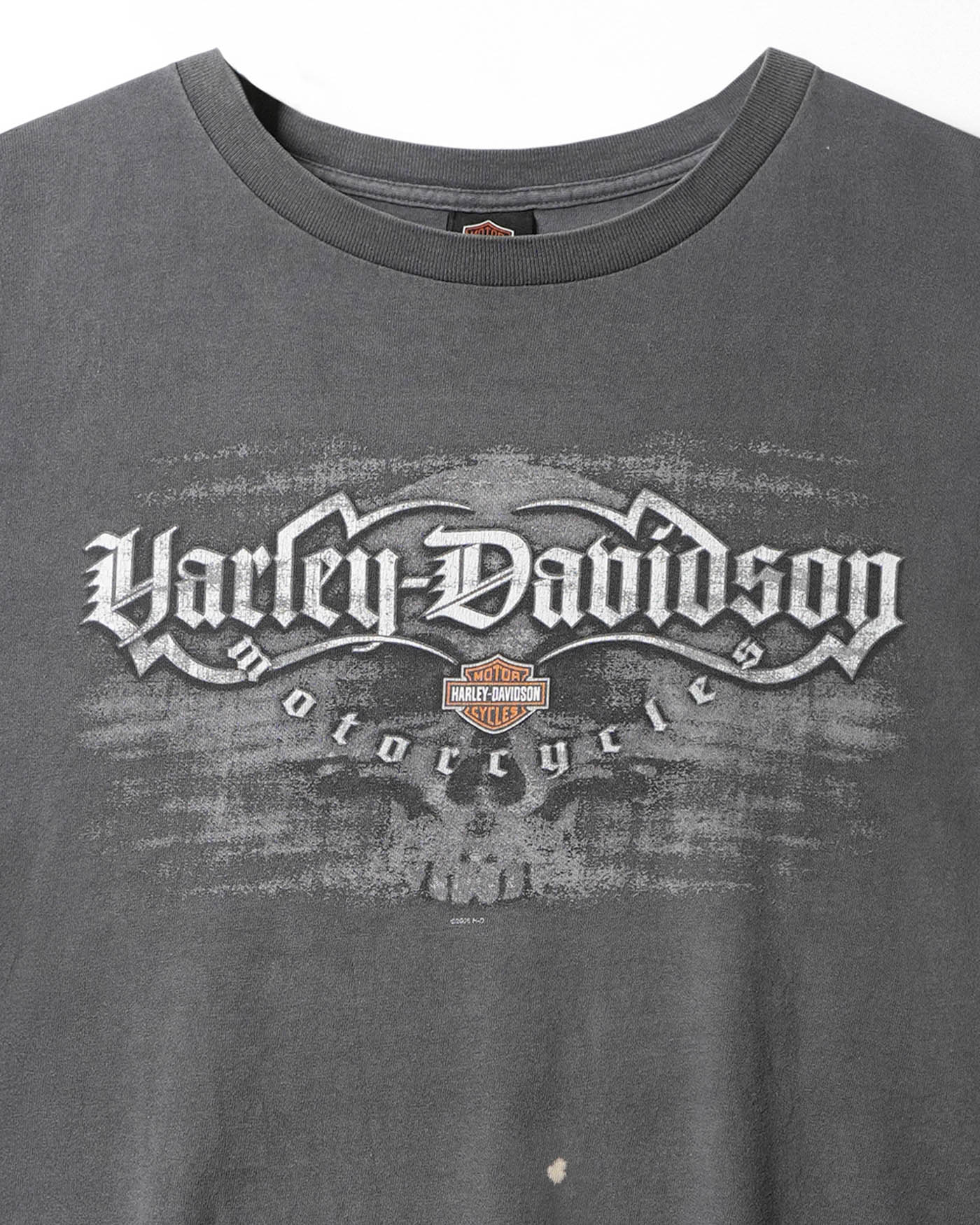 HARLEY-DAVIDSON "ARROWHEAD MOTORCYCLES" FADED GREY T-SHIRT