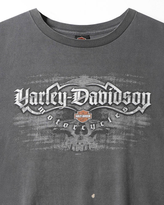 HARLEY-DAVIDSON "ARROWHEAD MOTORCYCLES" FADED GREY T-SHIRT