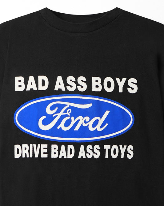 TOURCHAMP "BAD ASS BOYS" BLACK T-SHIRT