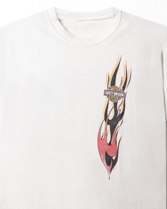 HARLEY DAVIDSON "HACIENDA" WHITE T-SHIRT
