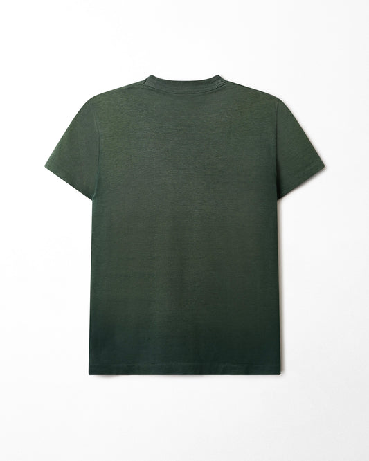 BVD GREEN FADED POCKET T-SHIRT